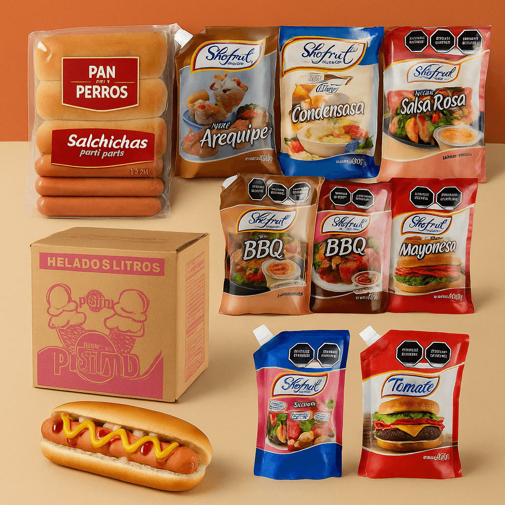 Combo para eventos con perros calientes y helados